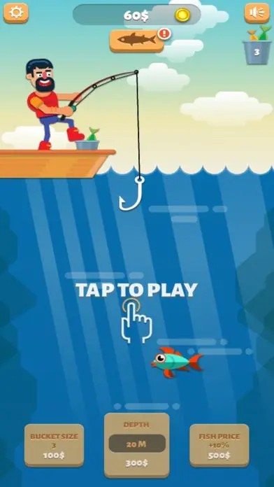 Fishing Life mobile game screenshot