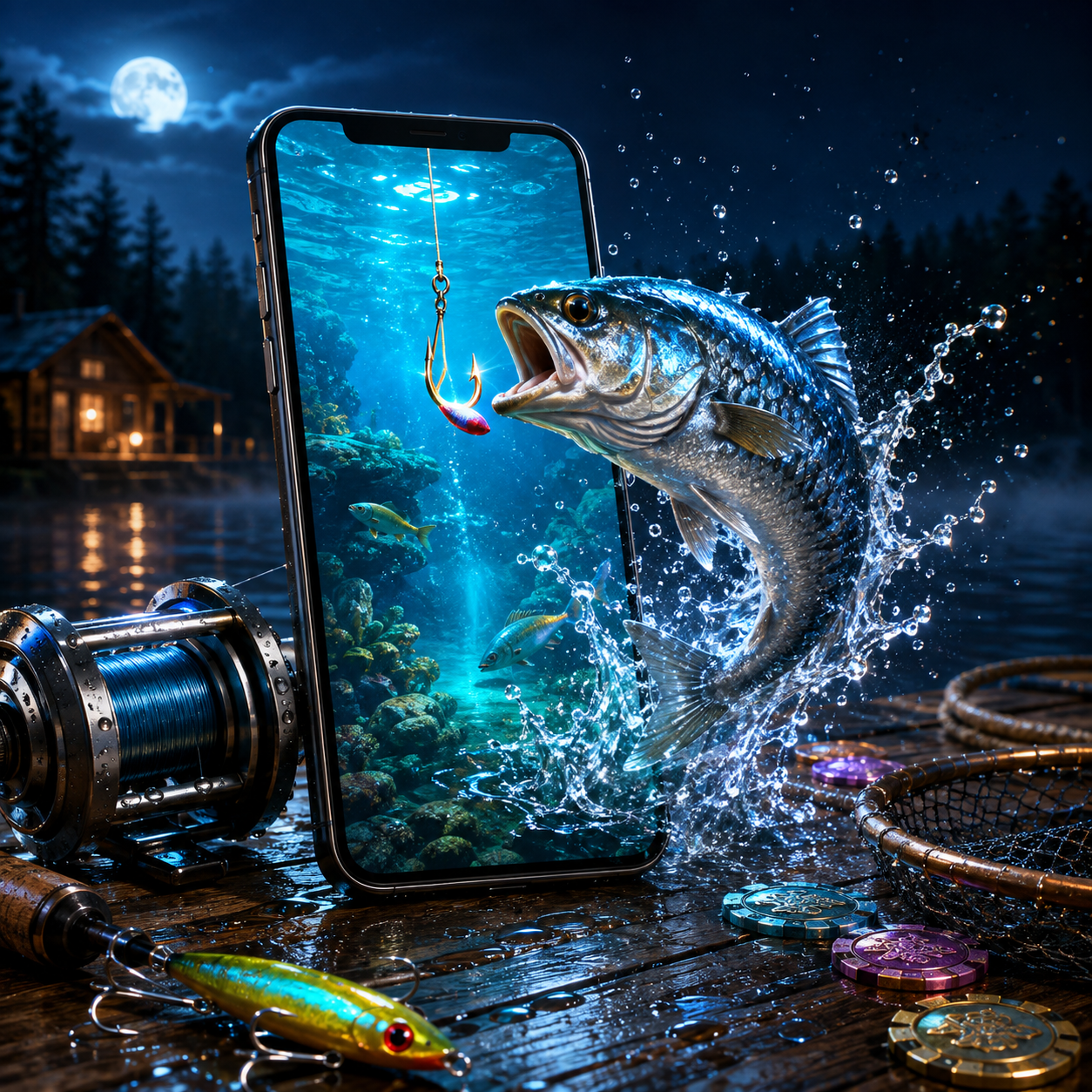 Sega Bass Fishing arcade cabinet